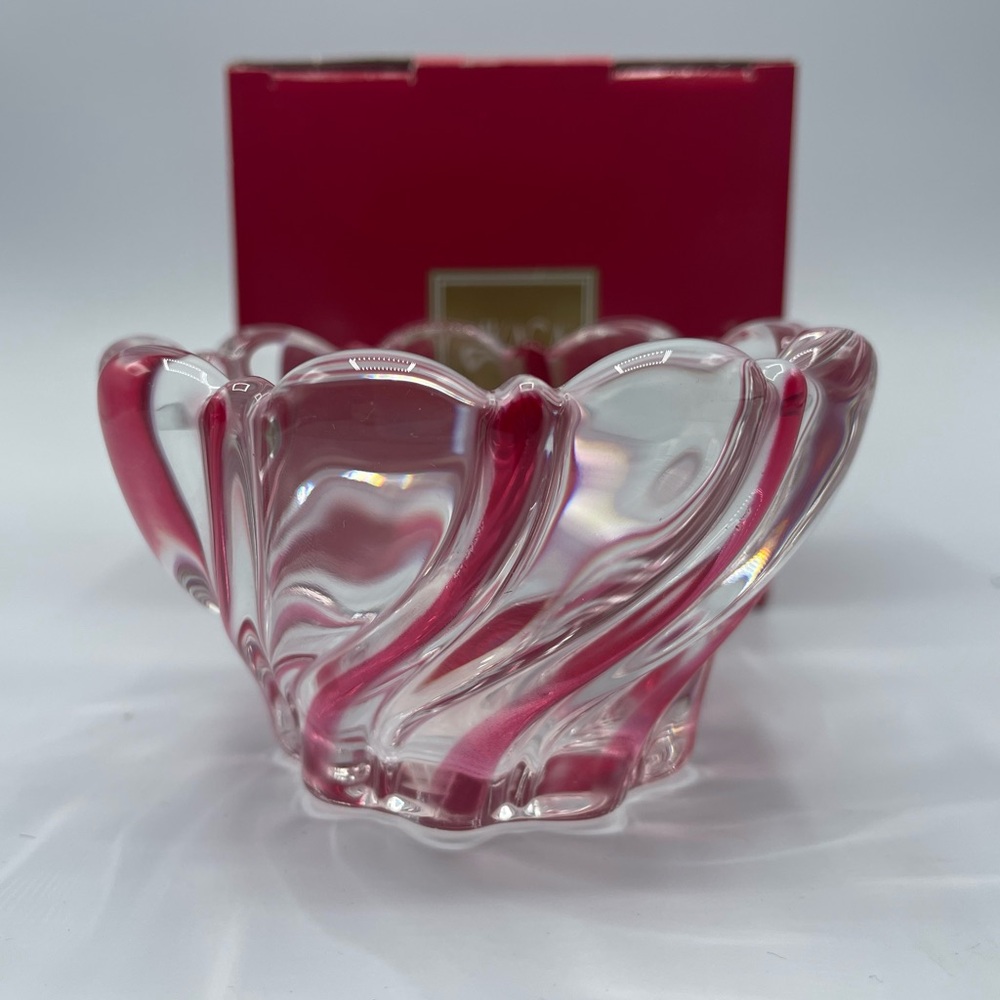 Mikasa Peppermint Red Votive Candle Holder